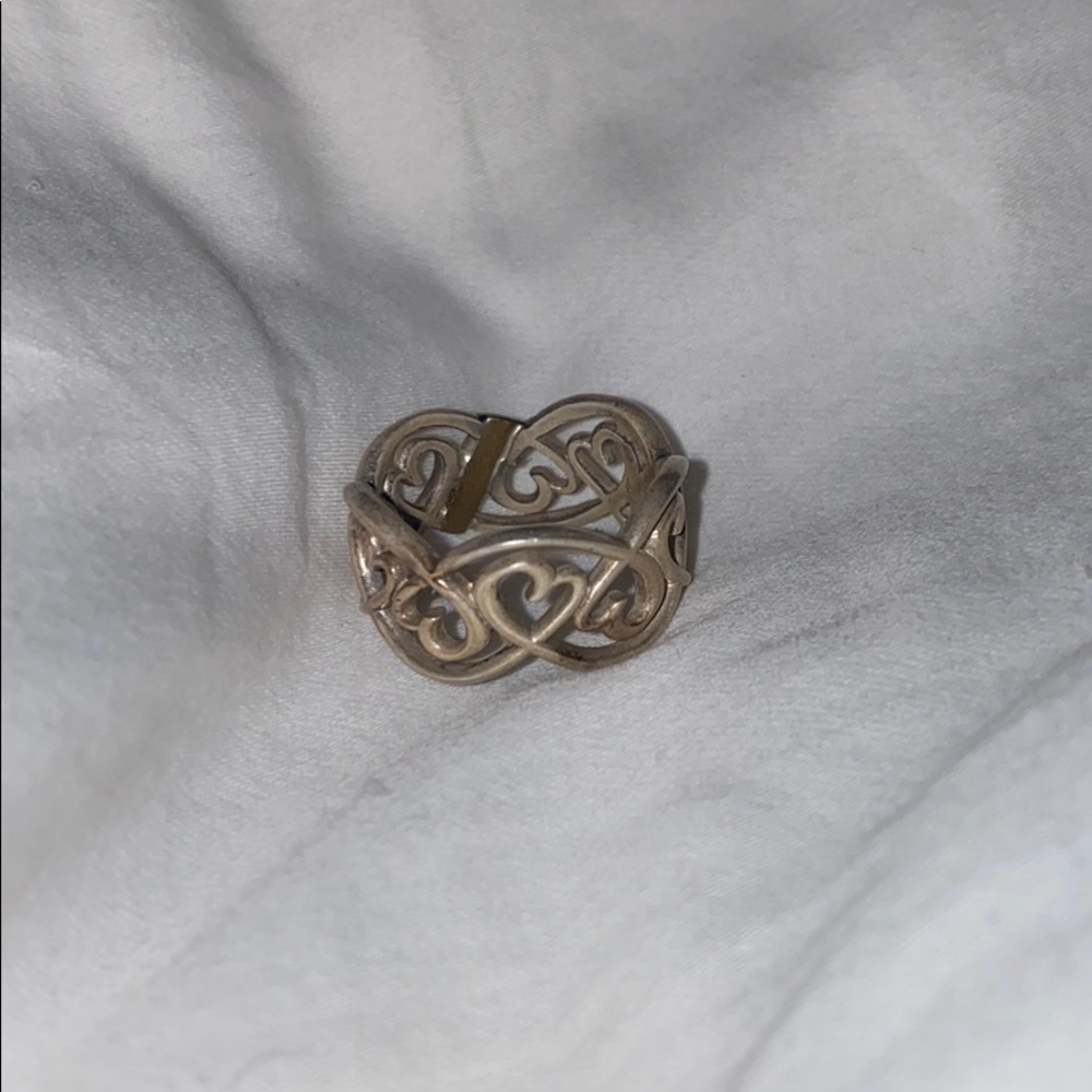 Tiffany & Co. Heart Infinity Band Ring